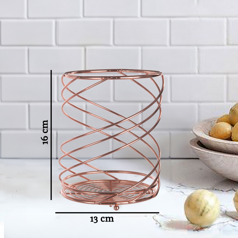Gold Wire Utensil Holder