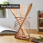 Gold Wire Utensil Holder