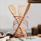 Gold Wire Utensil Holder