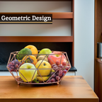 Copper Finish Fruit Basket