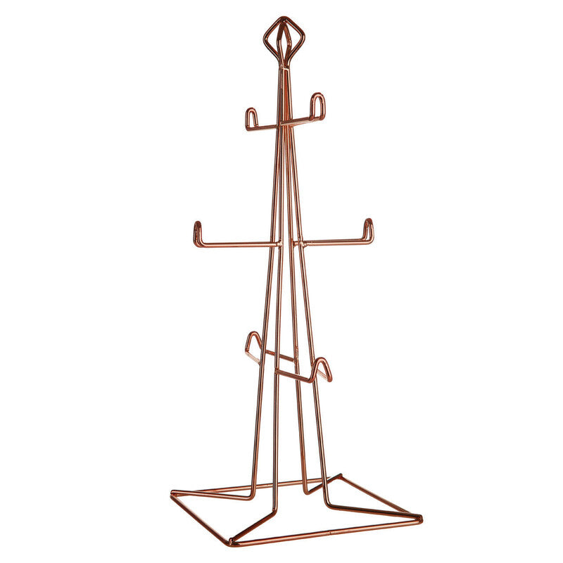 Copper Finish 6 Mug Tree