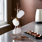 Copper Finish 6 Mug Tree