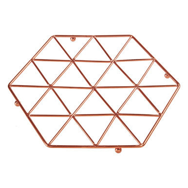 Copper Finish Trivet