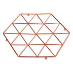 Copper Finish Trivet