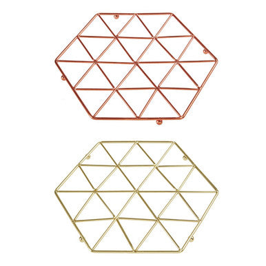 Copper Finish Trivet