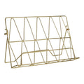 Gold Finish Wire Cookbook Stand