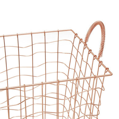 Copper Plated Basket