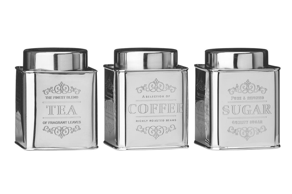 Stainless Steel Tea Coffee and Sugar Set