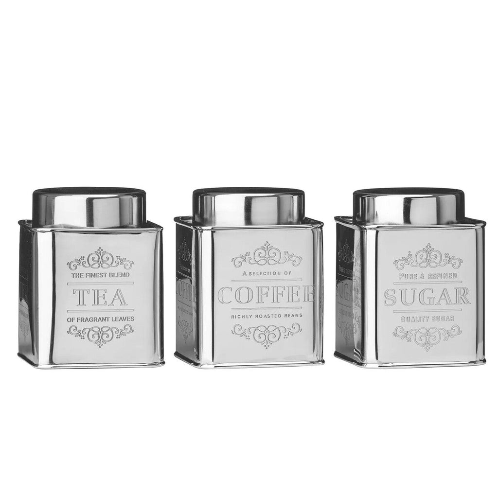 Stainless Steel Tea Coffee and Sugar Set