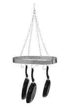 Matt Chrome Oval Hanging Rack