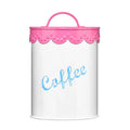 Pink Coffee Canister