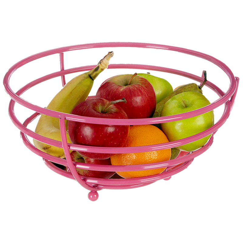 Hot Pink Fruit Basket