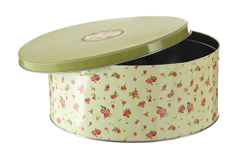 Set Of Three Round Storage Tins