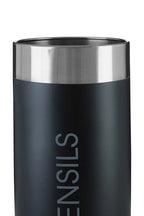 Black Enamel Finish Utensil Holder
