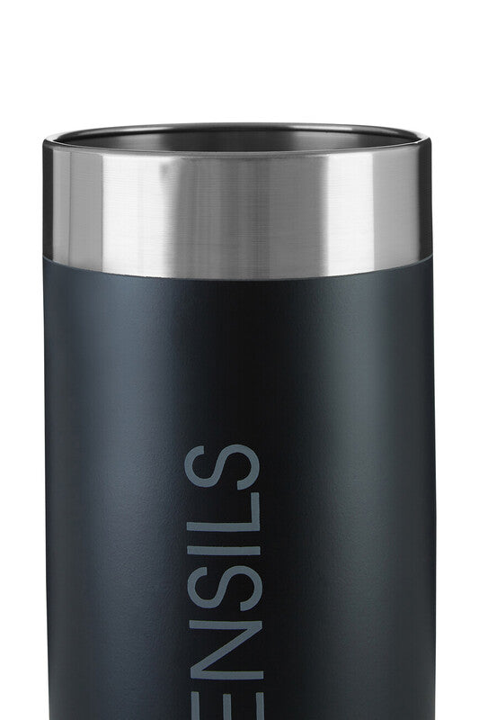 Black Enamel Finish Utensil Holder