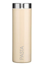 Cream Enamel Pasta Canister