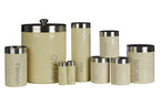 Cream Enamel Pasta Canister