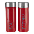Red Enamel Salt and Pepper Set