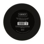 Liberty Black Enamel Sugar Canister With Silver Lid