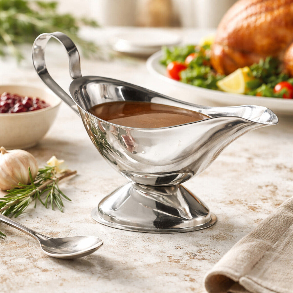 Stainless Steel Gravy Boat
