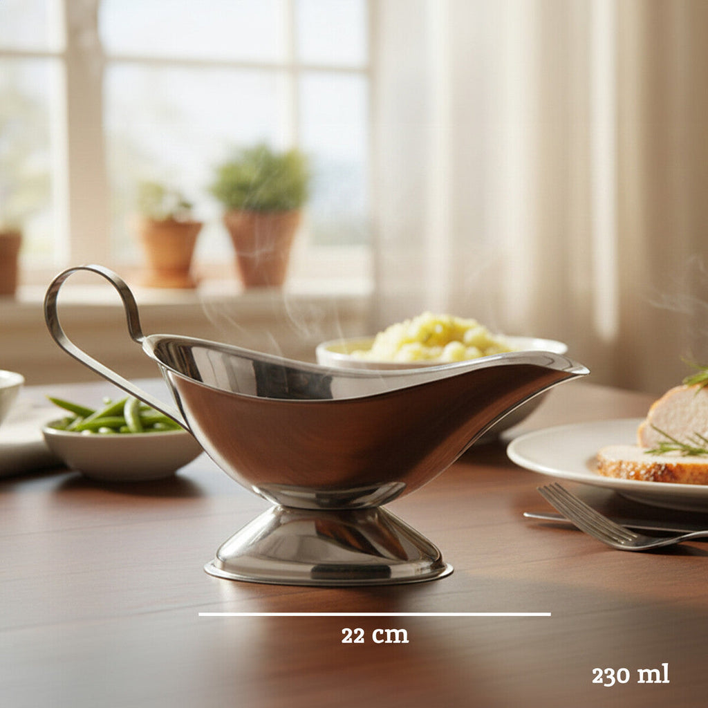 Stainless Steel Gravy Boat