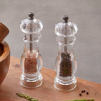Small Acrylic Salt and Pepper Mill Set