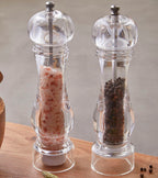 Large Acrylic Salt and Pepper Mill Set