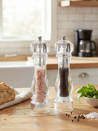 Large Acrylic Salt and Pepper Mill Set