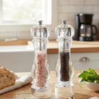 Large Acrylic Salt and Pepper Mill Set