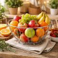Chrome Round Fruit Basket