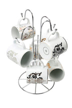 Chrome 8 Cup Mug Tree