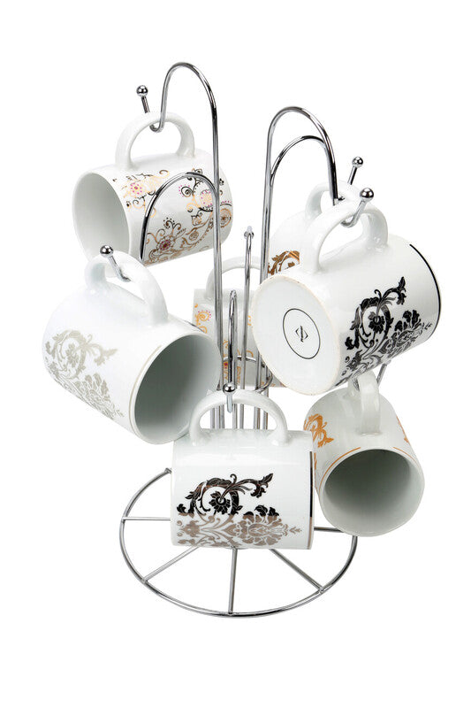 Chrome 8 Cup Mug Tree