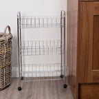 Chrome 3 Tier Storage Cart
