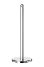 Chrome Kitchen Roll Holder with Decorative Finial