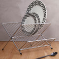 Small Chrome Folding Dish Drainer