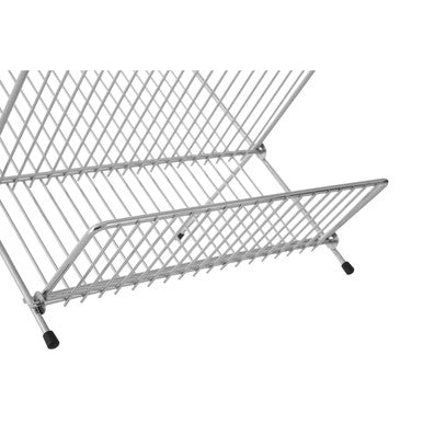 Small Chrome Folding Dish Drainer