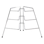 Chrome Corner Plate Rack
