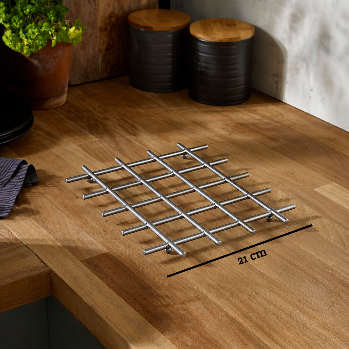 Heavy Chrome Wire Trivet
