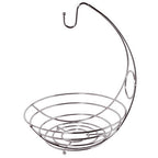 Chrome Fruit Bowl and Banana Hanger