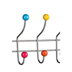 Multi Colour 10 Hook Over Door Hanger