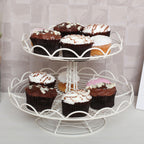 2 Tier Cup Cake Stand