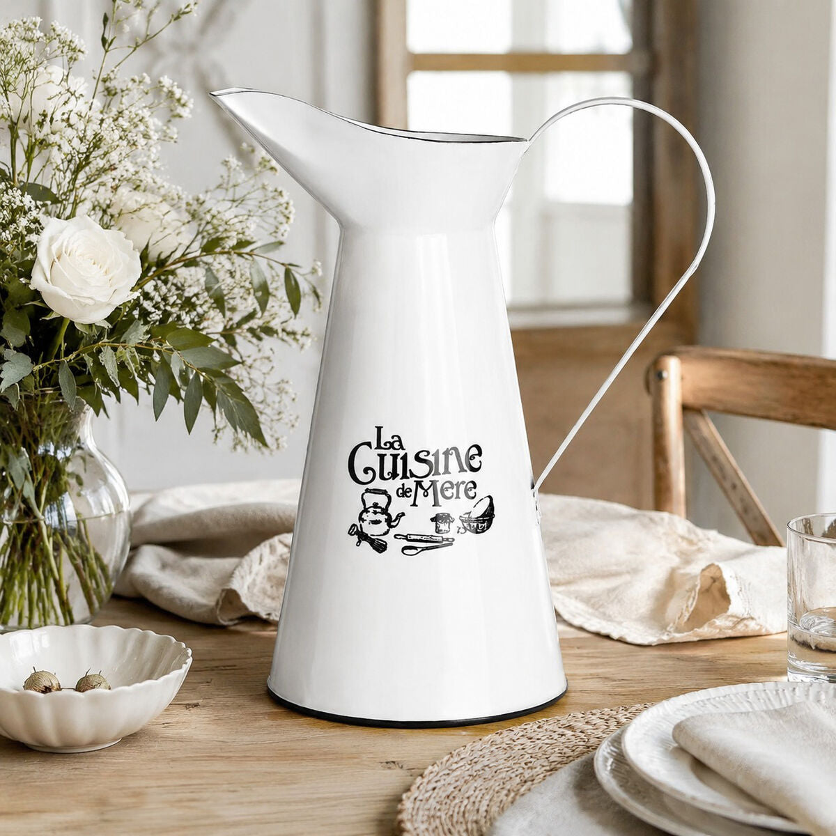 White Pitcher