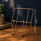 Cookbook Stand with Copper Finish