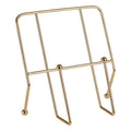 Gold Finish Iron Cookbook Stand