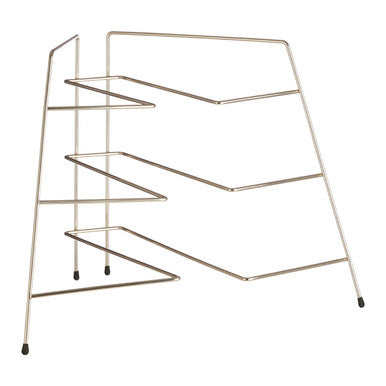 Gold Plated Corner Plate Rack