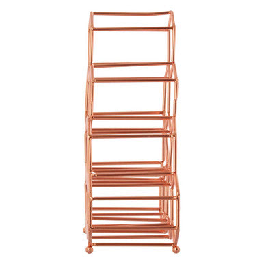 10 Bottle Copper Plated Spice Rack