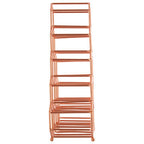 15 Bottle Copper Finish Spice Rack