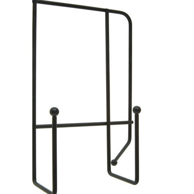 Matt Black Finish Cookbook Stand