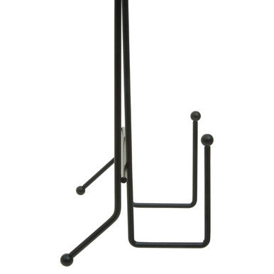 Matt Black Finish Cookbook Stand
