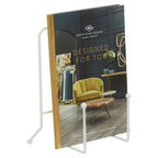 Matt White Finish Cookbook Stand